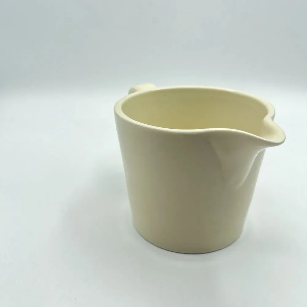 Crate & Barrel Pale Yellow Creamer Designed By Barbara Eigen